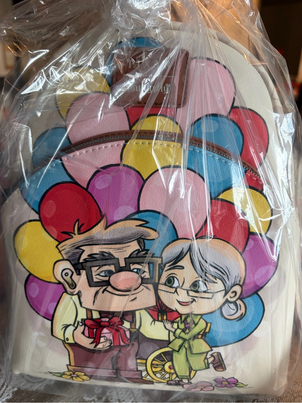 Loungefly Up Balloon Couple Carl and Ellie Backpack